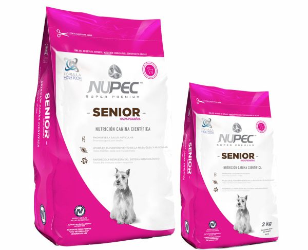 Alimento para perro NUPEC SENIOR RAZA PEQUEÑA