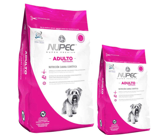 Alimento para perro NUPEC ADULTO RAZA PEQUEÑA